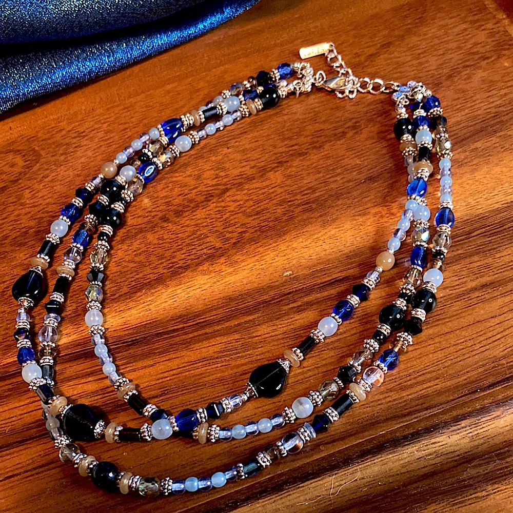 Napier Tri strand necklace